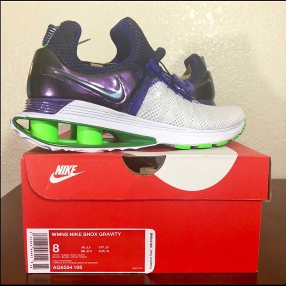 nike shox gravity violet